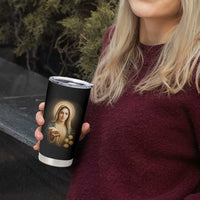 Virgin Mary Maria Tumbler Cup Catholic Christian Faith - Wonder Print Shop