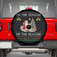 Jesus Christmas Spare Tire Cover Santa With Jesus Baby Reason Xmas - Wonder Print Shop