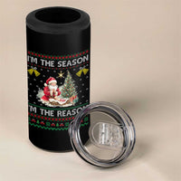 Jesus Christmas 4 in 1 Can Cooler Tumbler Santa With Jesus Baby Reason Xmas - Wonder Print Shop