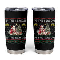Jesus Christmas Tumbler Cup Santa With Jesus Baby Reason Xmas - Wonder Print Shop