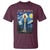 Virgin Mary Starry Night T Shirt Mother of Christ Catholic - Wonder Print Shop
