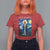 Virgin Mary Starry Night T Shirt For Women Mother of Christ Catholic - Wonder Print Shop