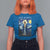 Virgin Mary Starry Night T Shirt For Women Mother of Christ Catholic - Wonder Print Shop