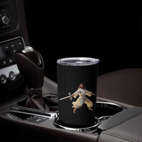 Funny Fencing Jesus Tumbler Cup Combat Sport Christan Lover