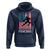 American Flag Fencing USA Patriotic Hoodie - Wonder Print Shop