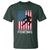 American Flag Fencing USA Patriotic T Shirt - Wonder Print Shop