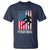 American Flag Fencing USA Patriotic T Shirt - Wonder Print Shop