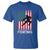 American Flag Fencing USA Patriotic T Shirt - Wonder Print Shop