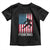 American Flag Fencing USA Patriotic Toddler T Shirt - Wonder Print Shop