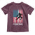 American Flag Fencing USA Patriotic Toddler T Shirt - Wonder Print Shop