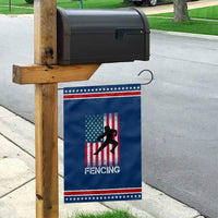 American Flag Fencing USA Patriotic Garden Flag