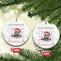 Terrifier Santa Christmas Ceramic Ornament Getting Into The Holiday Spirit Horror Movie - Wonder Print Shop