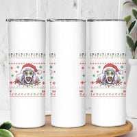 Terrifier Santa Christmas Skinny Tumbler Getting Into The Holiday Spirit Horror Movie - Wonder Print Shop
