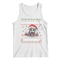 Terrifier Santa Christmas Tank Top Getting Into The Holiday Spirit Horror Movie - Wonder Print Shop