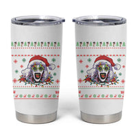 Terrifier Santa Christmas Tumbler Cup Getting Into The Holiday Spirit Horror Movie - Wonder Print Shop