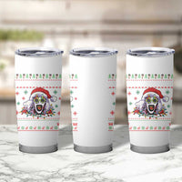Terrifier Santa Christmas Tumbler Cup Getting Into The Holiday Spirit Horror Movie - Wonder Print Shop