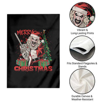 Terrifier Santa Christmas Horror Movie Garden Flag - Wonder Print Shop
