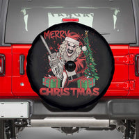 Terrifier Santa Christmas Horror Movie Spare Tire Cover - Wonder Print Shop