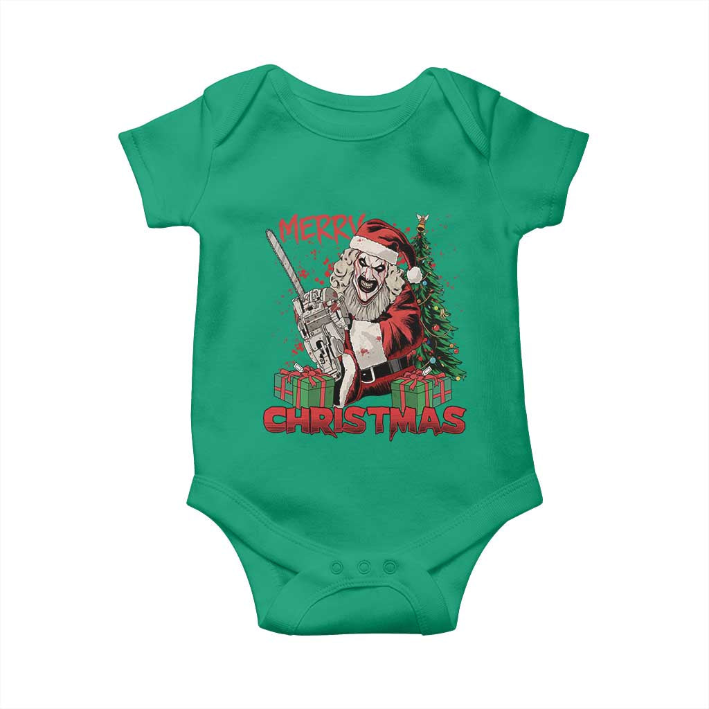 Terrifier Santa Christmas Horror Movie Baby Onesie - Wonder Print Shop