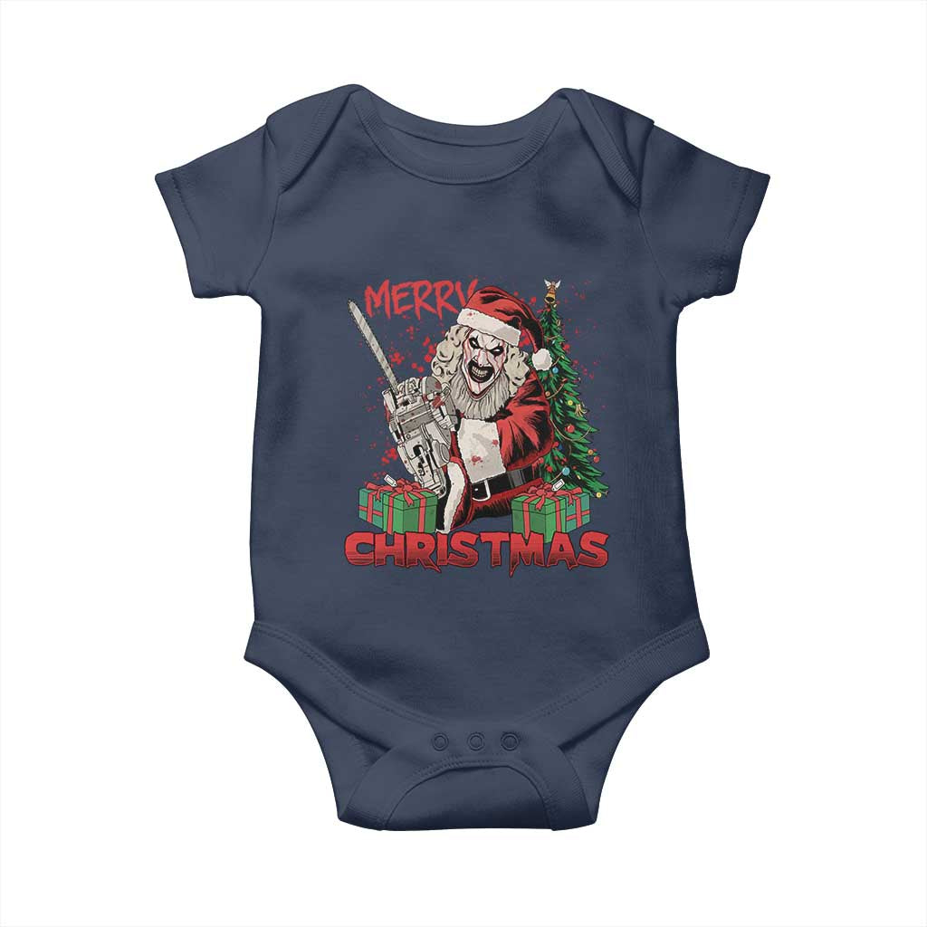 Terrifier Santa Christmas Horror Movie Baby Onesie - Wonder Print Shop