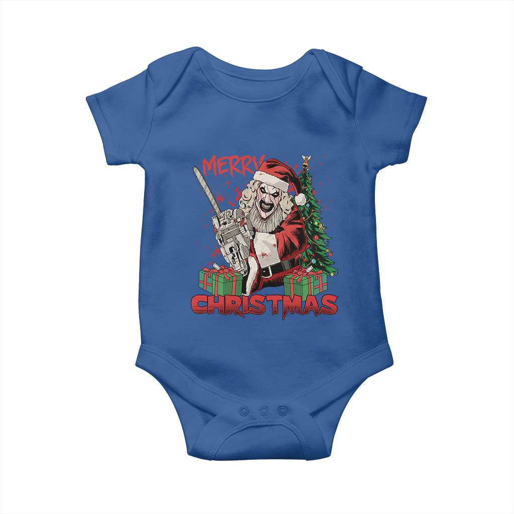 Terrifier Santa Christmas Horror Movie Baby Onesie - Wonder Print Shop
