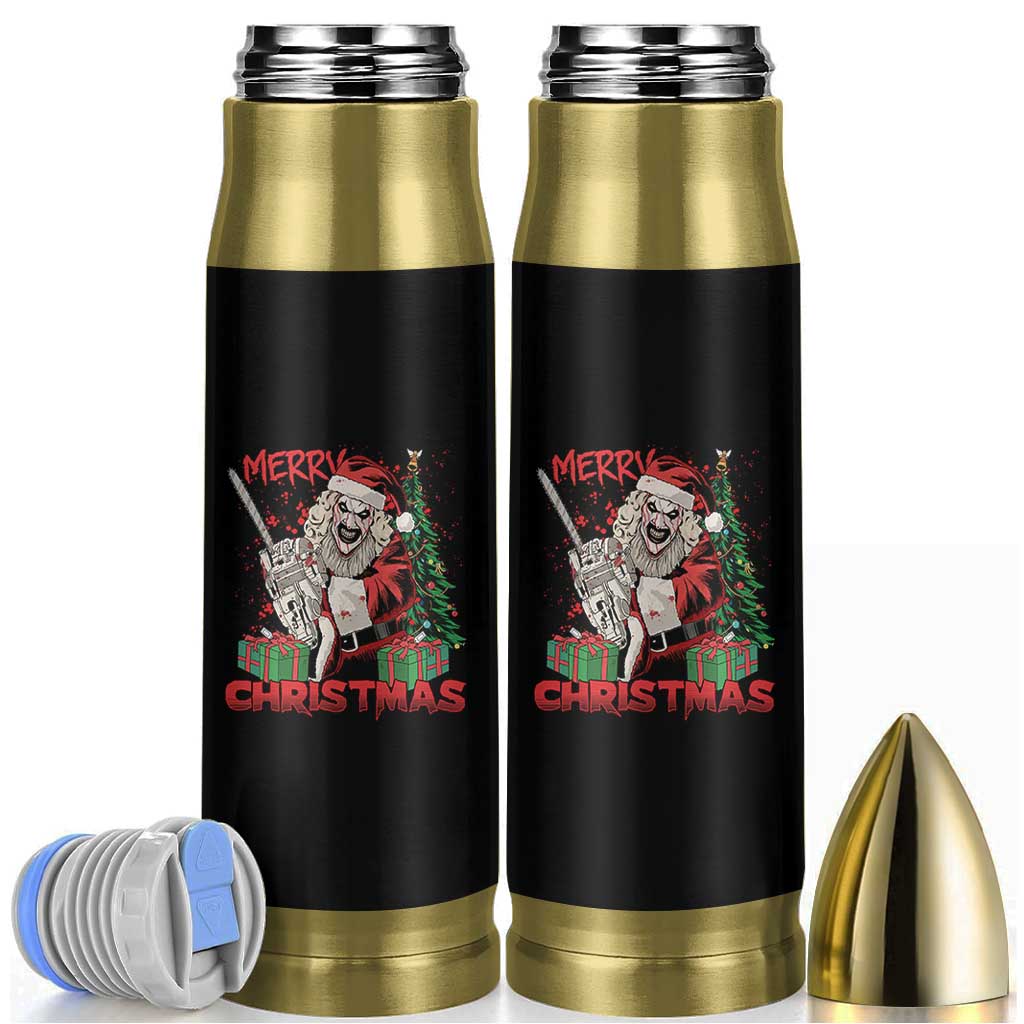 Terrifier Santa Christmas Horror Movie Bullet Tumbler - Wonder Print Shop