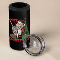 Terrifier Santa Christmas Horror Movie 4 in 1 Can Cooler Tumbler - Wonder Print Shop