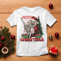 Terrifier Santa Christmas Horror Movie T Shirt - Wonder Print Shop
