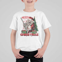 Terrifier Santa Christmas Horror Movie T Shirt For Kid - Wonder Print Shop