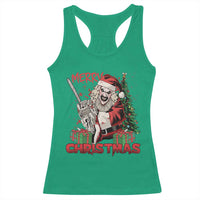 Terrifier Santa Christmas Horror Movie Racerback Tank Top - Wonder Print Shop