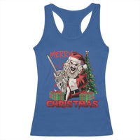 Terrifier Santa Christmas Horror Movie Racerback Tank Top - Wonder Print Shop