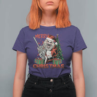 Terrifier Santa Christmas Horror Movie T Shirt For Women - Wonder Print Shop
