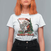 Terrifier Santa Christmas Horror Movie T Shirt For Women - Wonder Print Shop