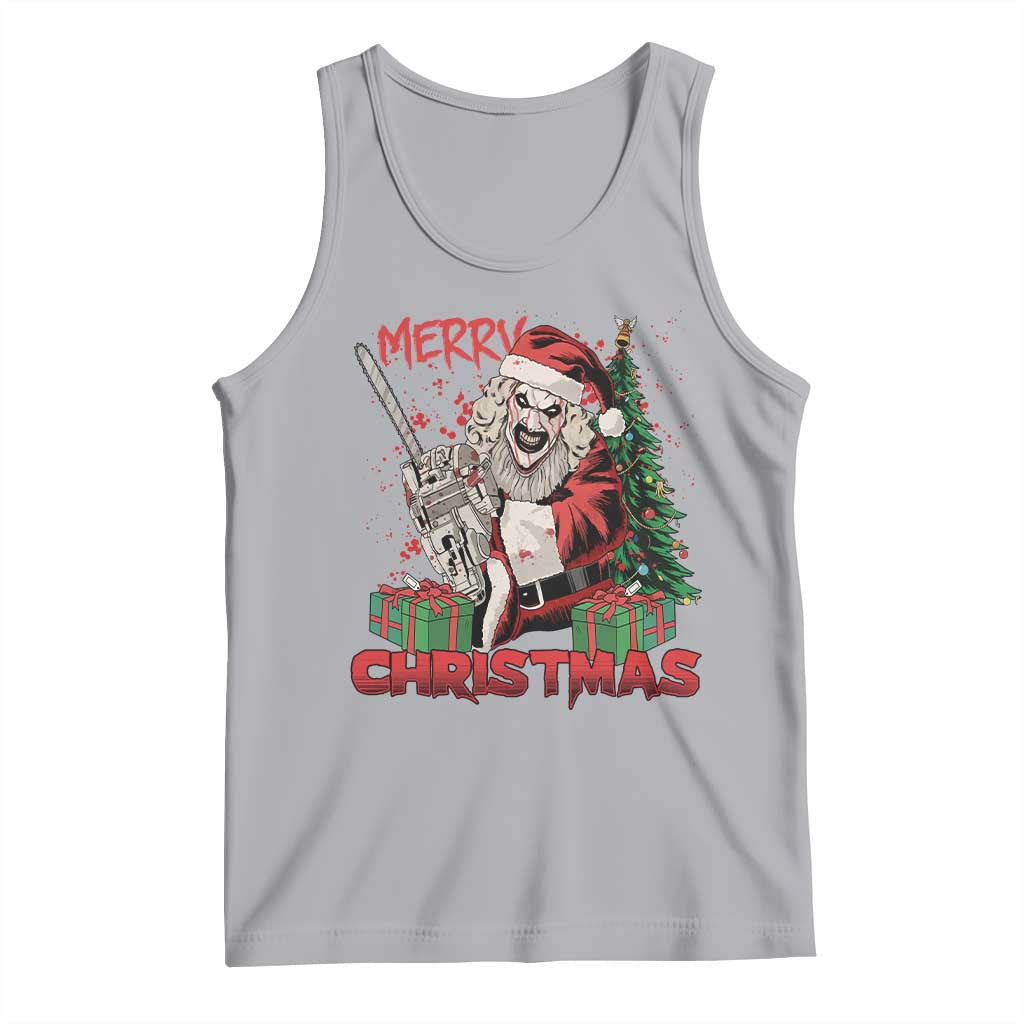 Terrifier Santa Christmas Horror Movie Tank Top - Wonder Print Shop