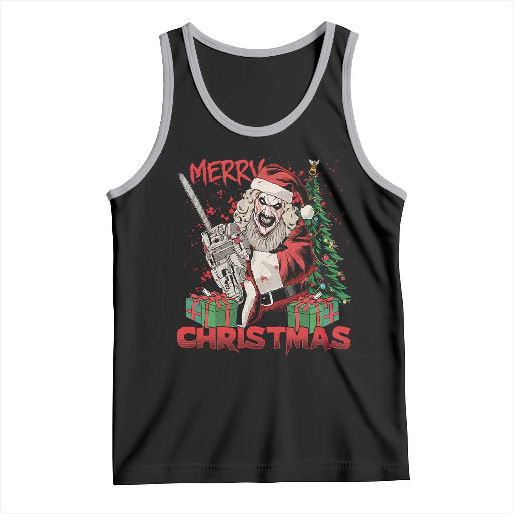 Terrifier Santa Christmas Horror Movie Tank Top - Wonder Print Shop
