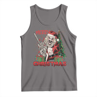 Terrifier Santa Christmas Horror Movie Tank Top - Wonder Print Shop