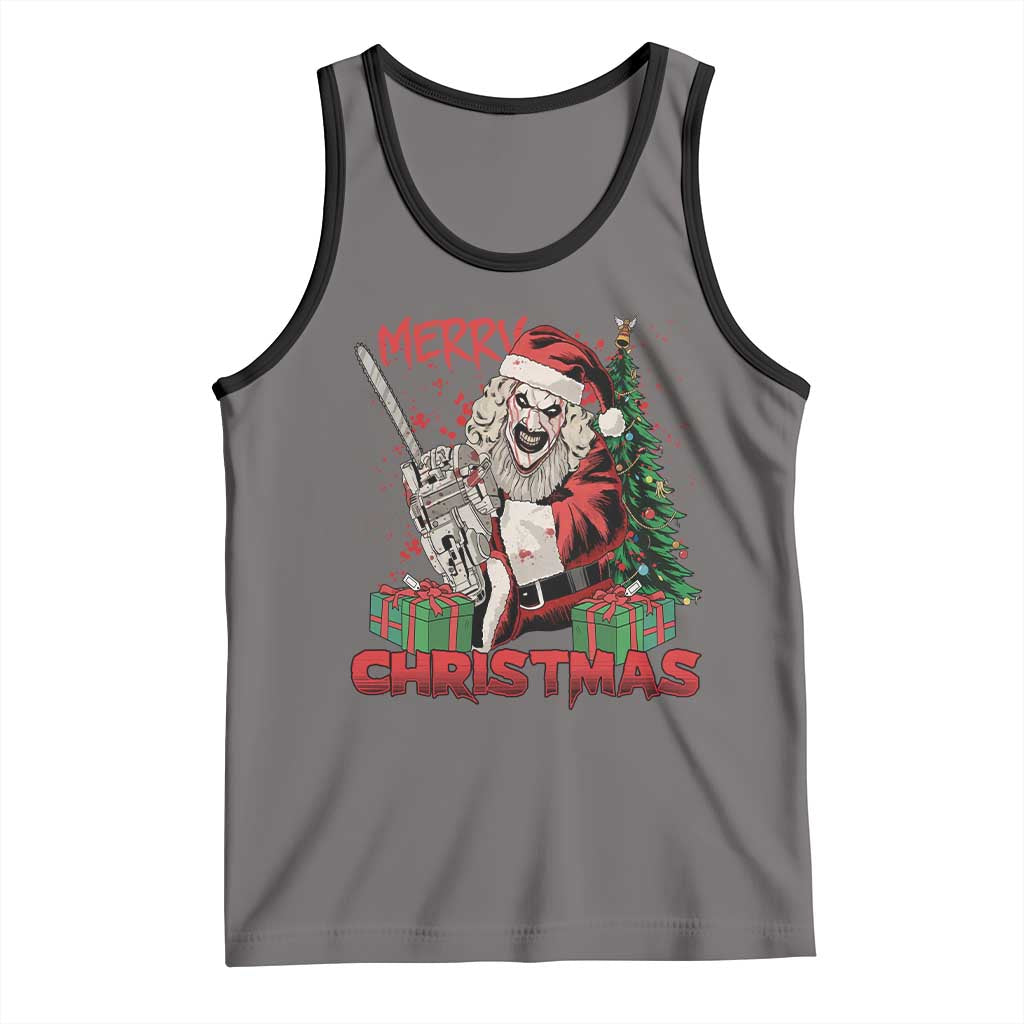 Terrifier Santa Christmas Horror Movie Tank Top - Wonder Print Shop