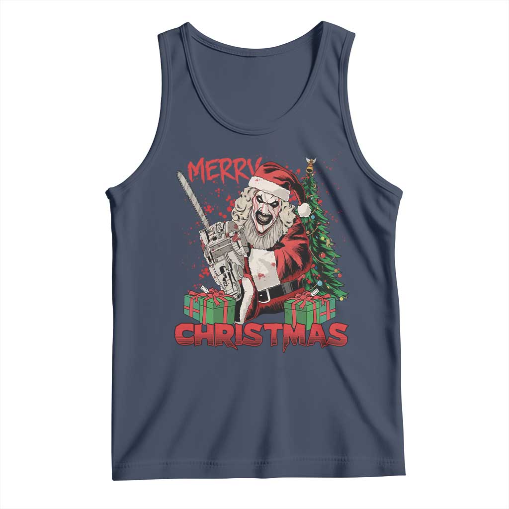 Terrifier Santa Christmas Horror Movie Tank Top - Wonder Print Shop