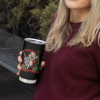 Terrifier Santa Christmas Horror Movie Tumbler Cup - Wonder Print Shop