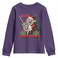 Terrifier Santa Christmas Horror Movie Youth Sweatshirt - Wonder Print Shop