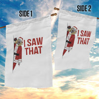 Terrifier Santa Christmas Movie Garden Flag I Saw That Meme - Wonder Print Shop