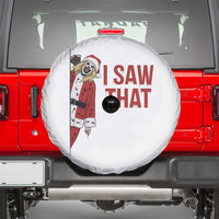Terrifier Santa Christmas Movie Spare Tire Cover I Saw That Meme - Wonder Print Shop