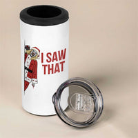 Terrifier Santa Christmas Movie 4 in 1 Can Cooler Tumbler I Saw That Meme - Wonder Print Shop