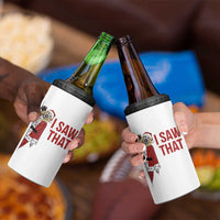 Terrifier Santa Christmas Movie 4 in 1 Can Cooler Tumbler I Saw That Meme - Wonder Print Shop