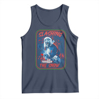 Terrifier Santa Christmas Tank Top Slashing Through The Snow - Wonder Print Shop