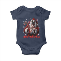 67 Terrifier Santa Horror Christmas Baby Onesie Funny Six Seven Meme Holiday Movie - Wonder Print Shop