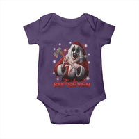 67 Terrifier Santa Horror Christmas Baby Onesie Funny Six Seven Meme Holiday Movie - Wonder Print Shop