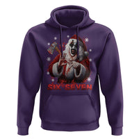 67 Terrifier Santa Horror Christmas Hoodie Funny Six Seven Meme Holiday Movie - Wonder Print Shop