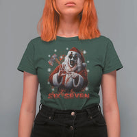 67 Terrifier Santa Horror Christmas T Shirt For Women Funny Six Seven Meme Holiday Movie - Wonder Print Shop