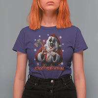 67 Terrifier Santa Horror Christmas T Shirt For Women Funny Six Seven Meme Holiday Movie - Wonder Print Shop